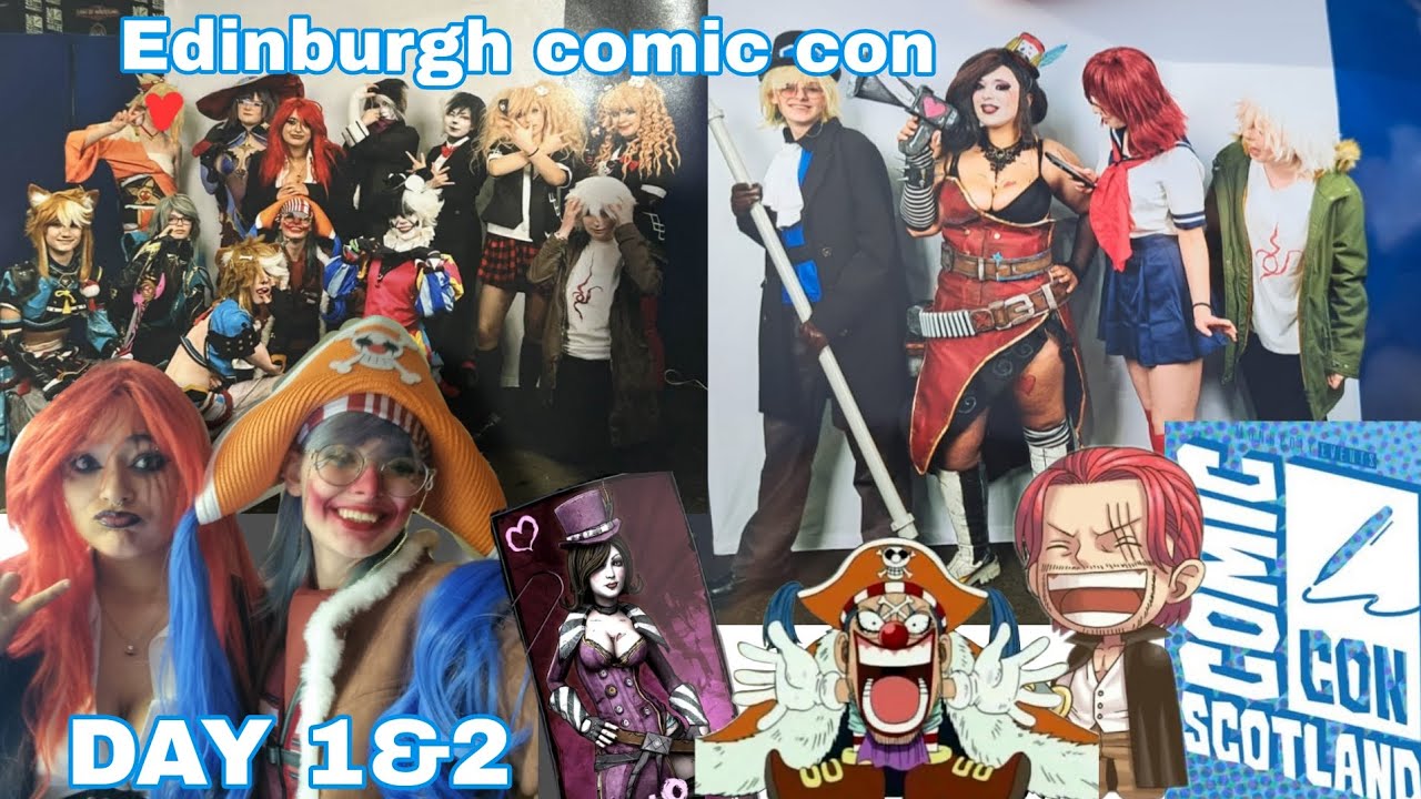 { EDINBURGH COMIC CON 2025!! Day 1&2 }