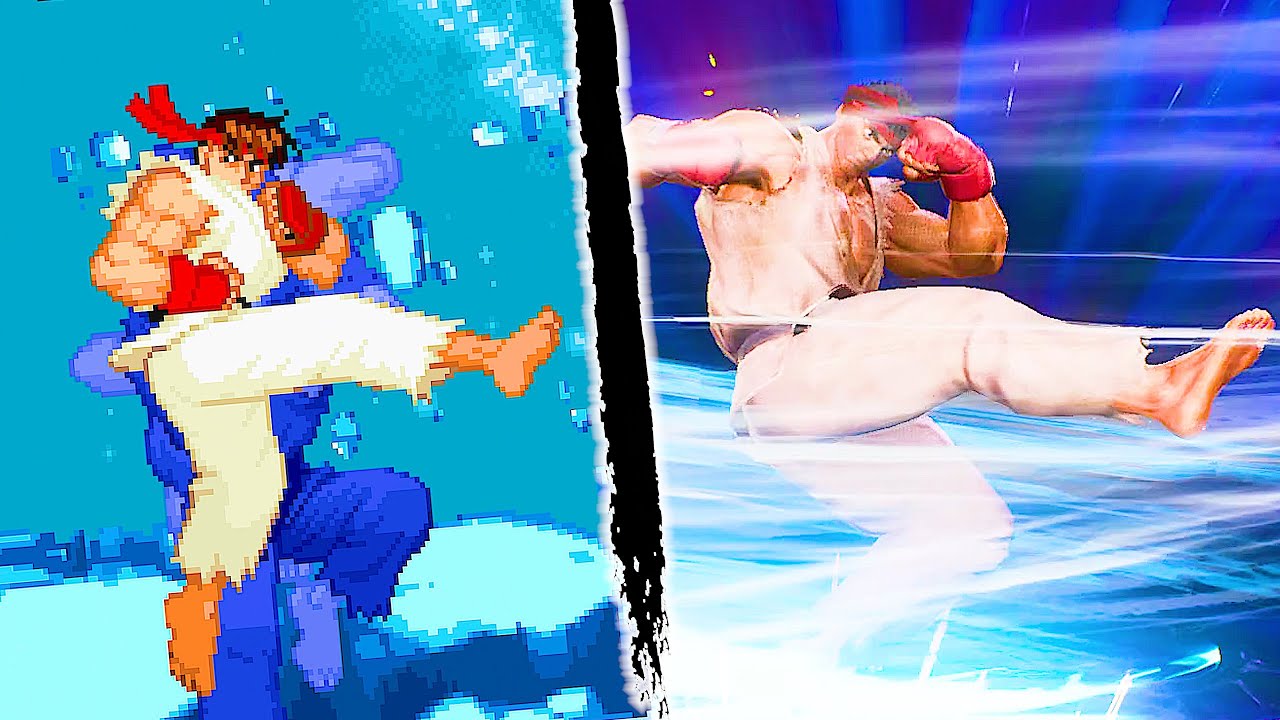 Ryu's SHINKU TATSUMAKI SENPUU KYAKU 1995 To MVC: INFINITE