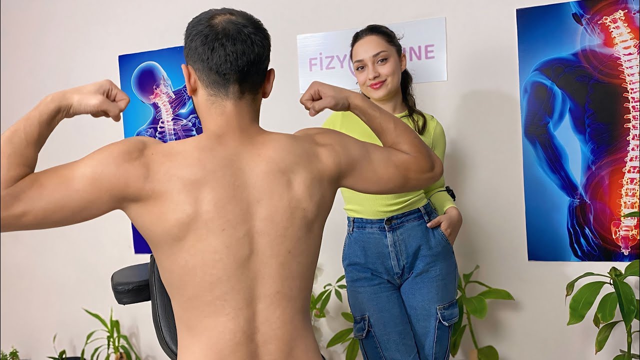 Asmr Massage Physiotherapy technician Sedef - Fascial Tissue massage