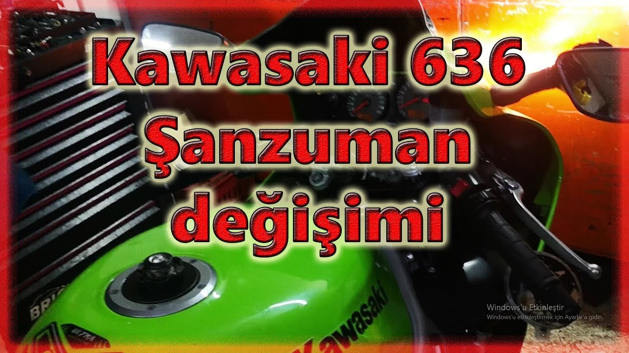 Kawasaki 636 Şanzuman Değişimi