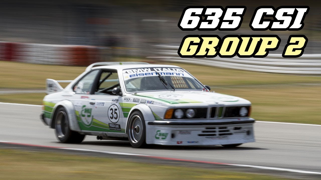 BMW E24 635 CSI Group 2 - amazing straight-6 scream (Nürburgring 2018)