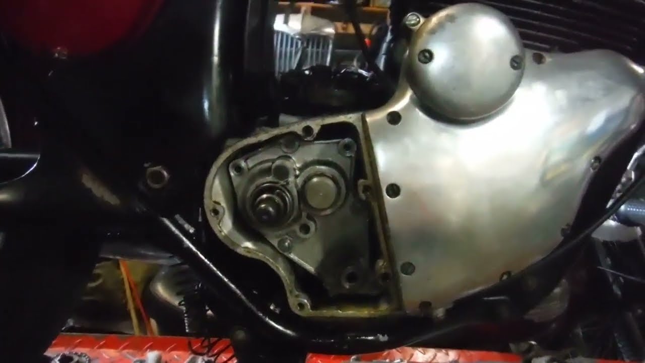 Norton Navigator 350 gearbox update - shimming didn't work.
