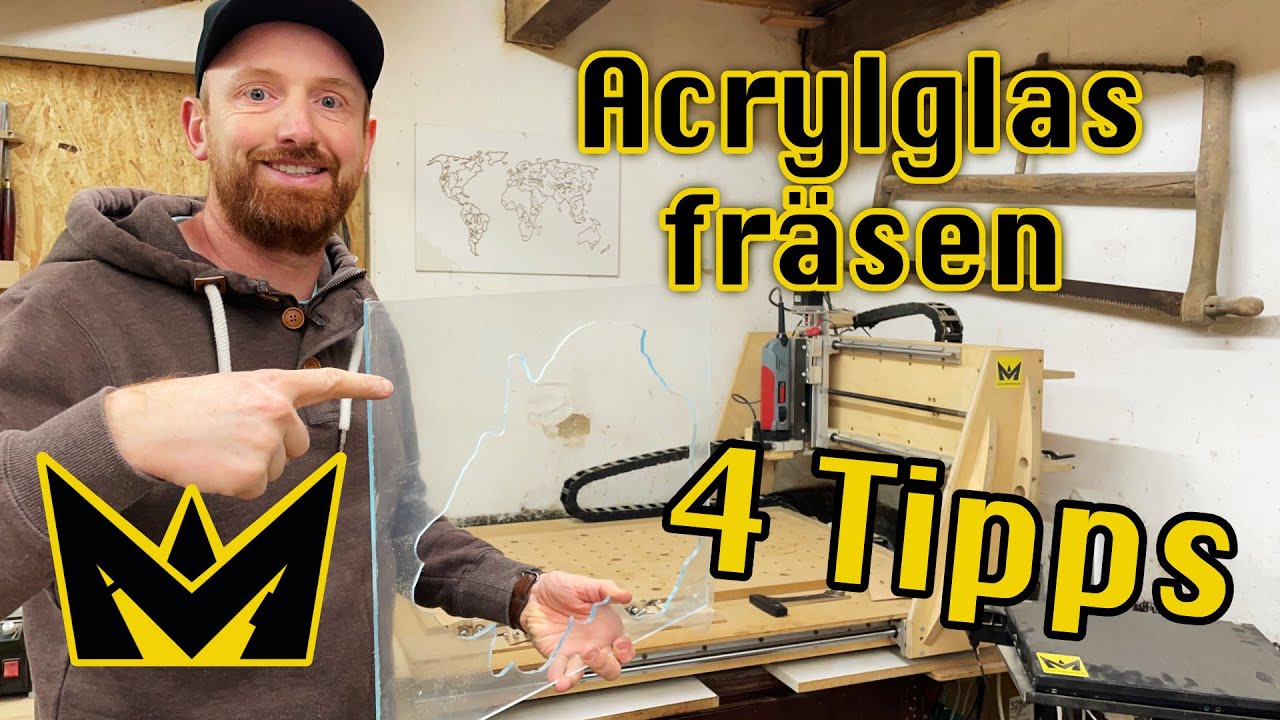 So wird Acrylglas fräsen auch ohne Kühlmittel zum Kinderspiel | 4 Tipps