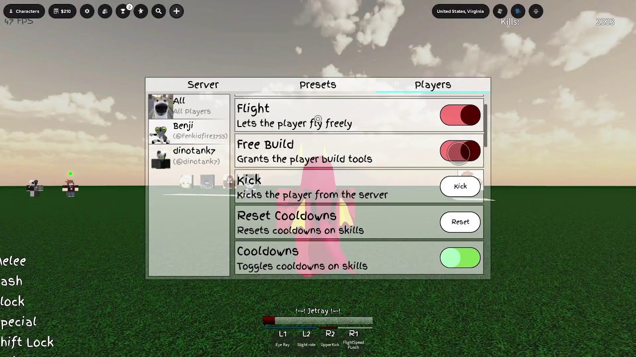 JJS CUSTOM MOVESETS