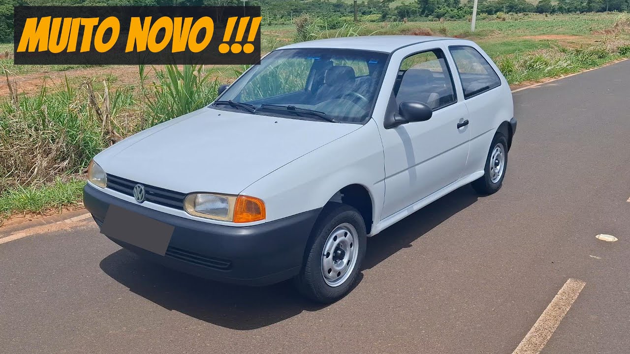 ESSA É A MINHA RELÍQUIA. GOL G2 1.0 8V MI AT 1997
