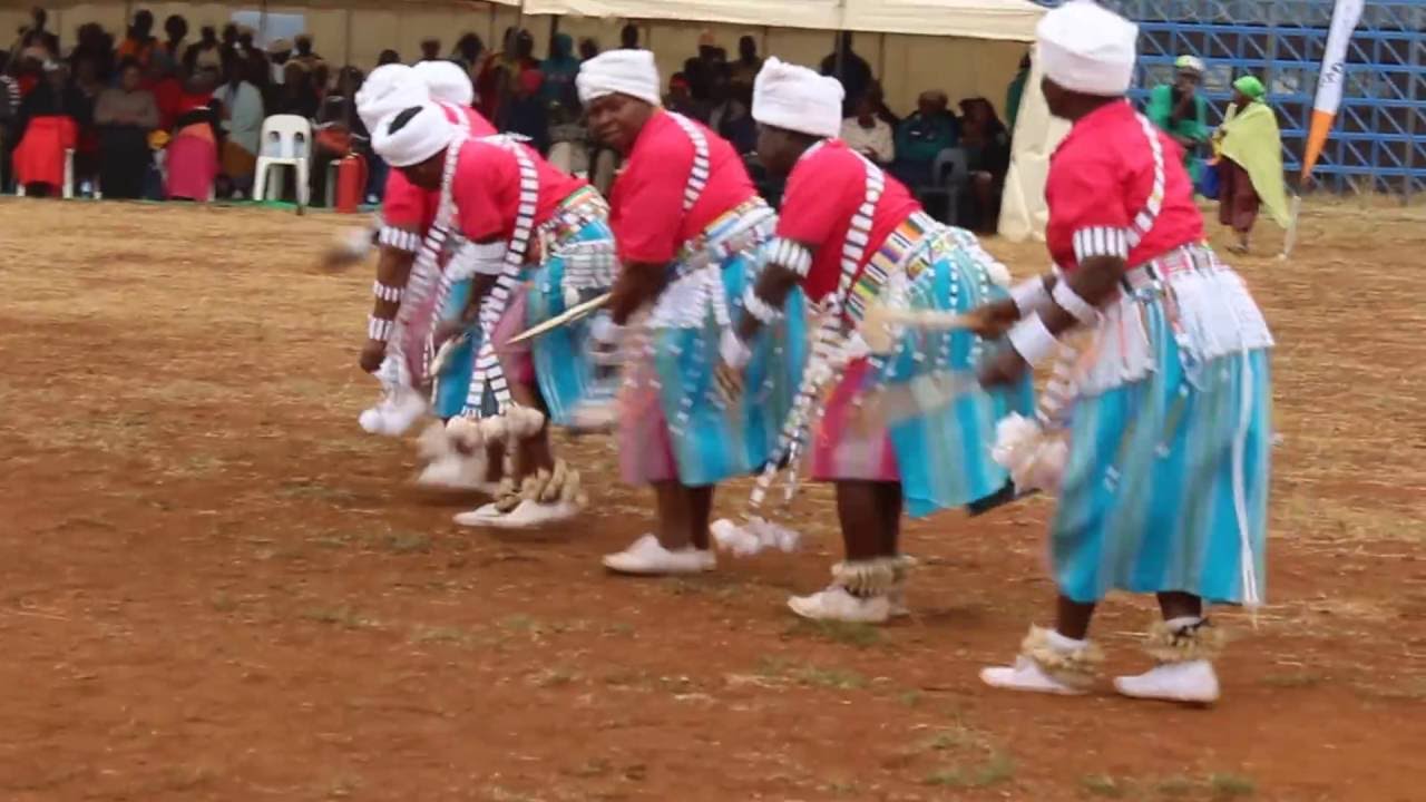 The traditional Khelobedu Dancers Maruma Fase.