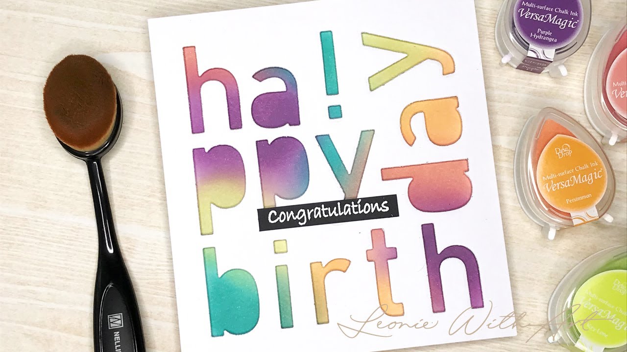 Nellie Snellen | Die Cut Background with Letter Dies