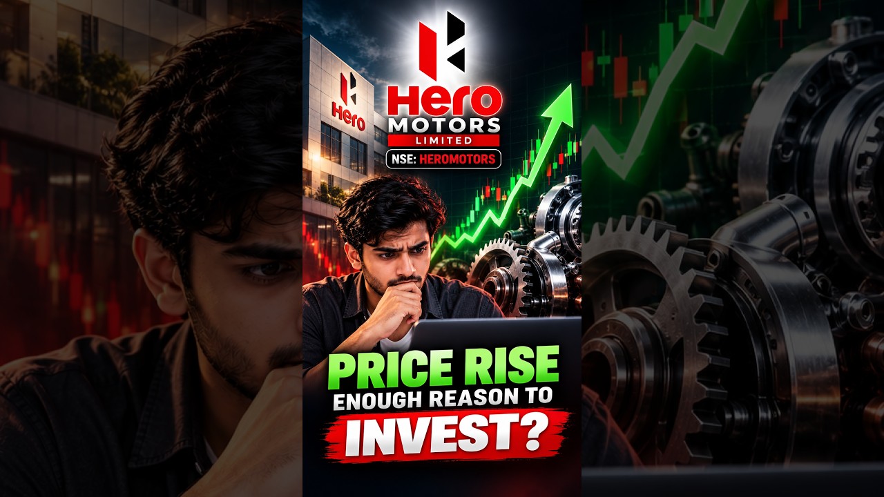 Hero Motors Stock Rising Today! 📈 Full Reality Check #stockvanta #stockmarketindia