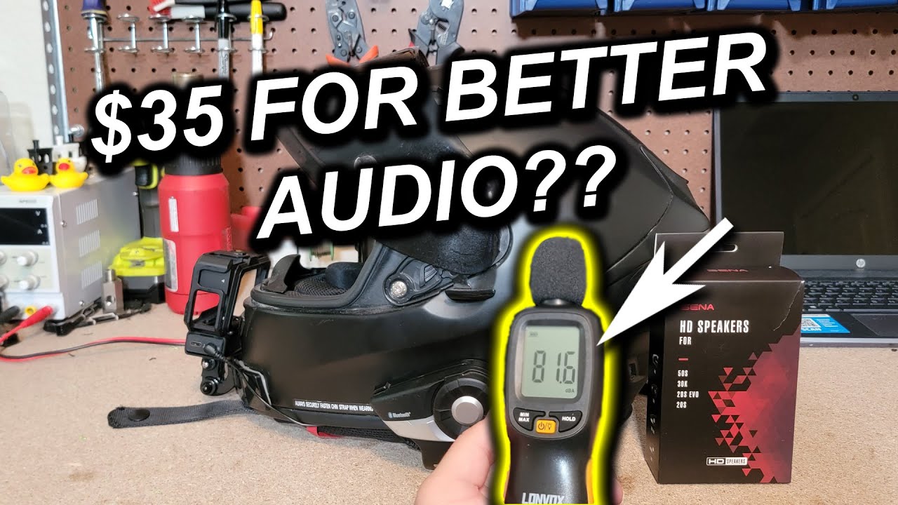Sena HD Speaker Install and Comparison