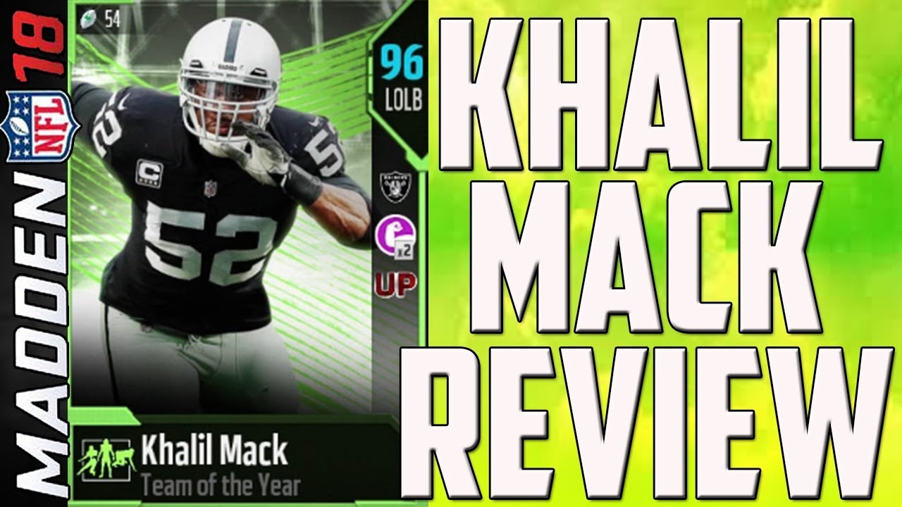 How Good is 95 Overall Khalil Mack? MUT 18 Card Review
