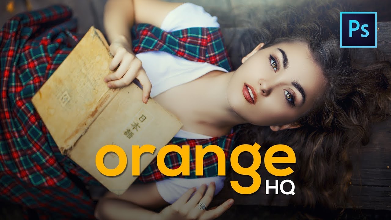 Orange Color HQ Photoshop Camera RAW Preset