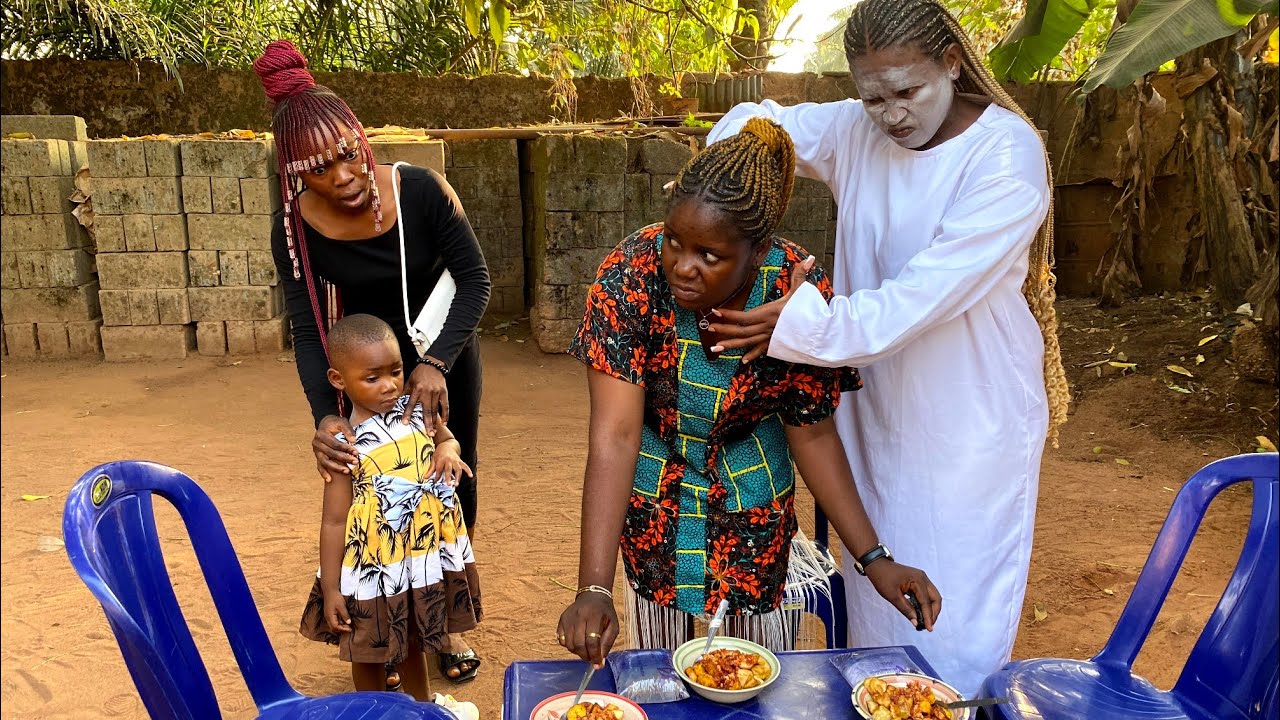 ANGRY GHOST SISTER COURSE HER EVIL SISTER FOR POISONING HER SISTER'S FOOD UNEXPECTED HAPPENED 😞😭