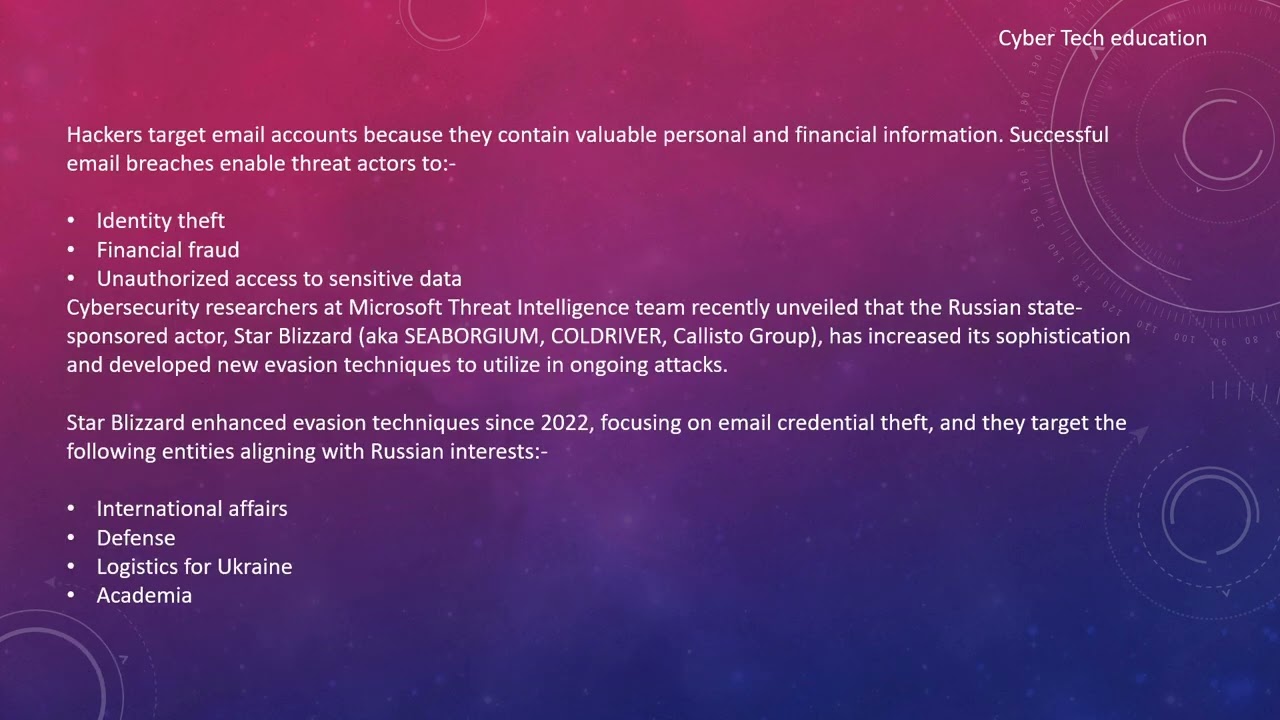 Russian Star Blizzard's New Email Account-Hacking Evasion Techniques