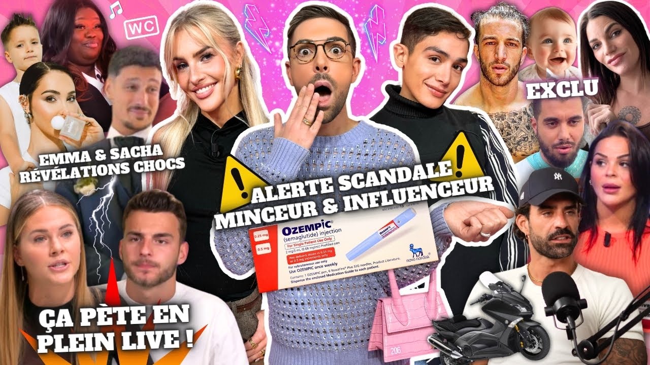 AJA206 - Emma révélations Sacha, Simon & Cassandra pètent un câble en live, Ahmed Taille Fraisou