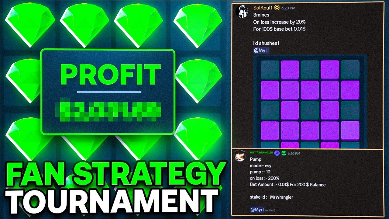 The CRAZIEST Stake Fan Strategy Tournament!