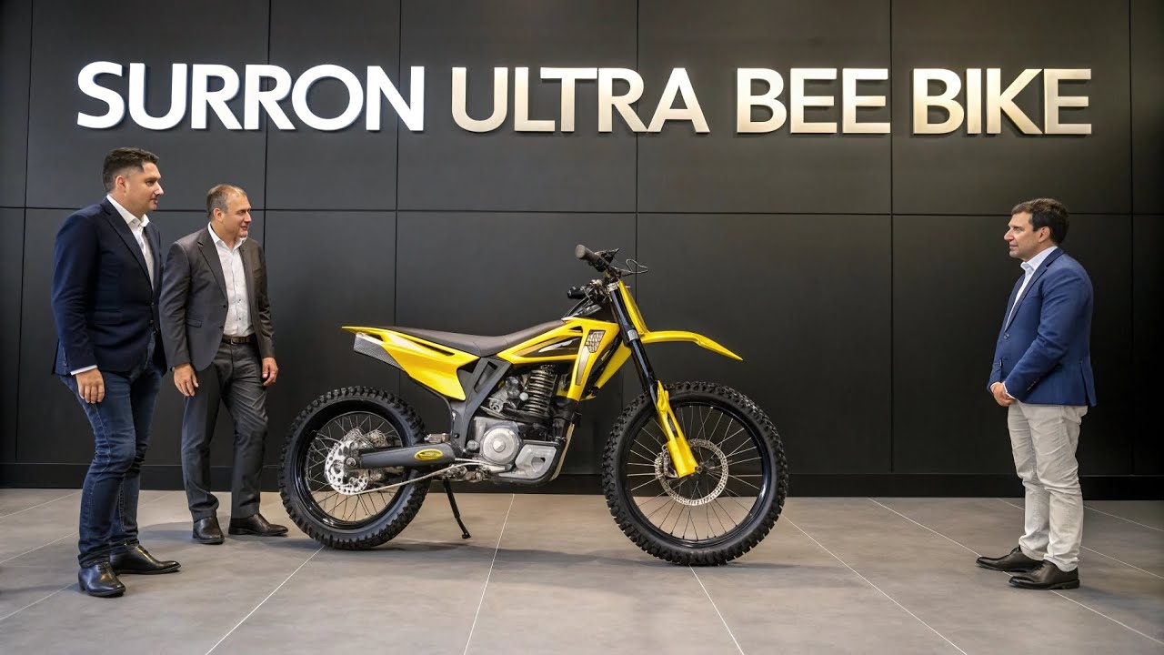 Представлен новый Sur-Ron Ultra Bee 2026 года! Желтый зверь-мотоцикл для мотокросса доминирует! 🔥...