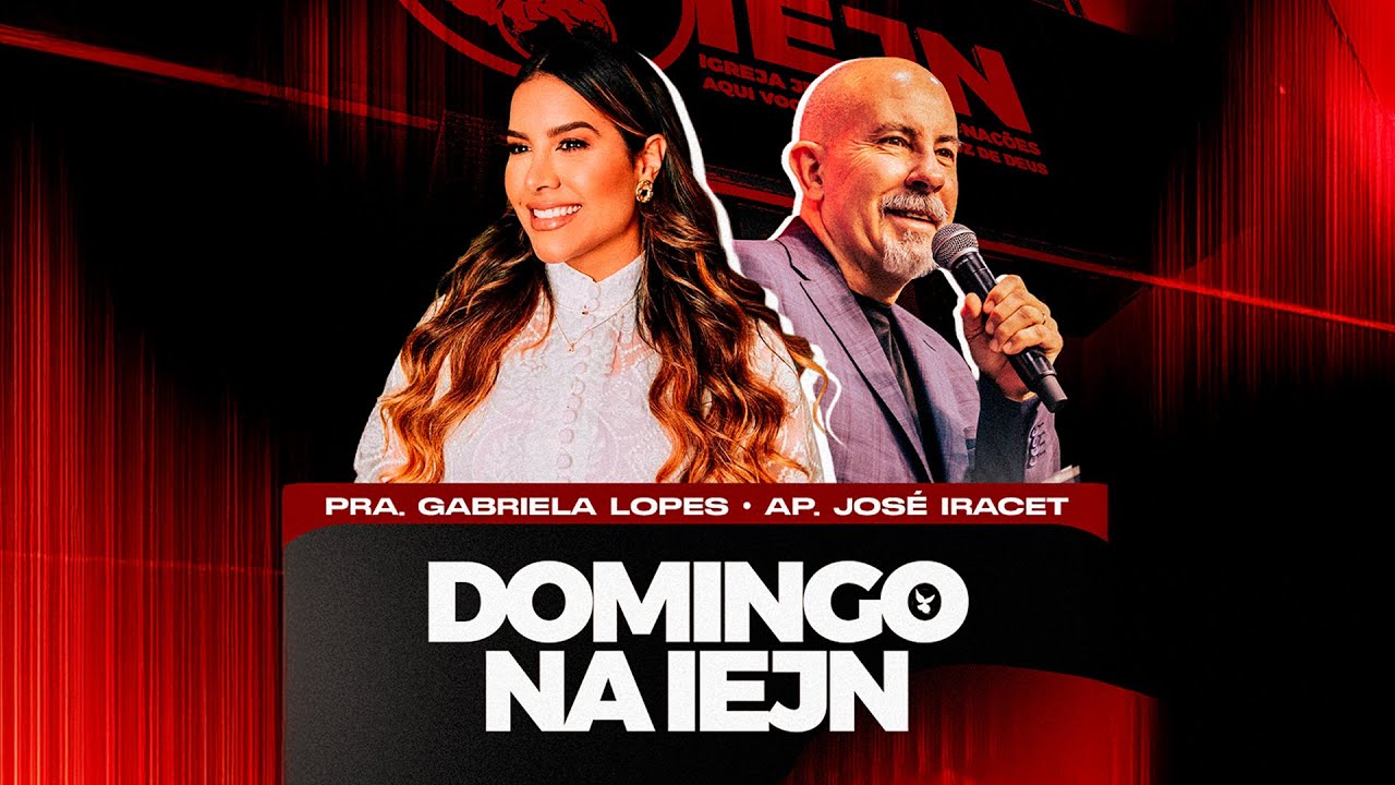DOMINGO DE BUSCA PELA F&Eacute; EXTRAORDIN&Aacute;RIA | Pra. Gabriela Lopes | IEJN ALPHAVILLE AO VIVO🔴