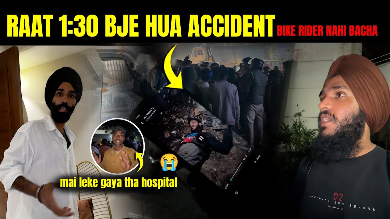 Raat 1:30 Baje Hua Accident… Jo Maine Dekha Woh Hila Dene Wala Tha 😭🙏🏻