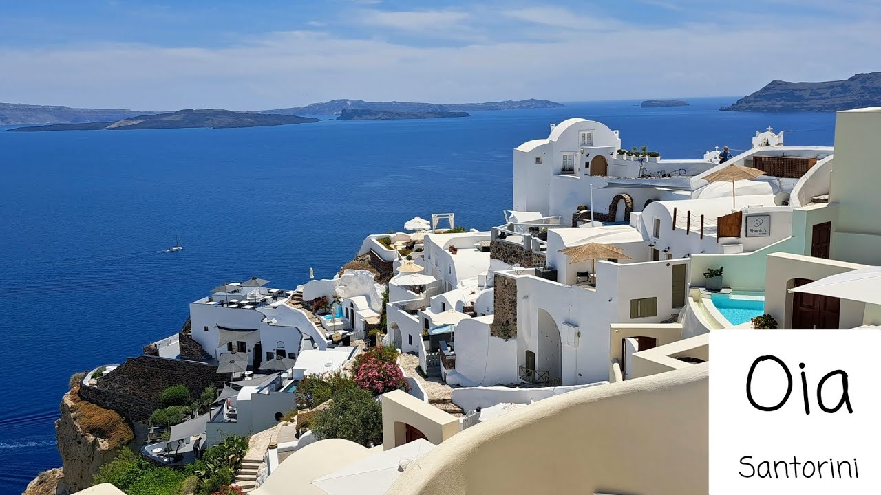 SANTORINI & Oia-The Most Beautiful Village #oia #oiasantorini #greeceislands