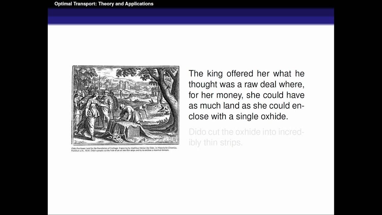 Alessio Figalli, Ph.D., on Optimal Transport: Theory and Applications