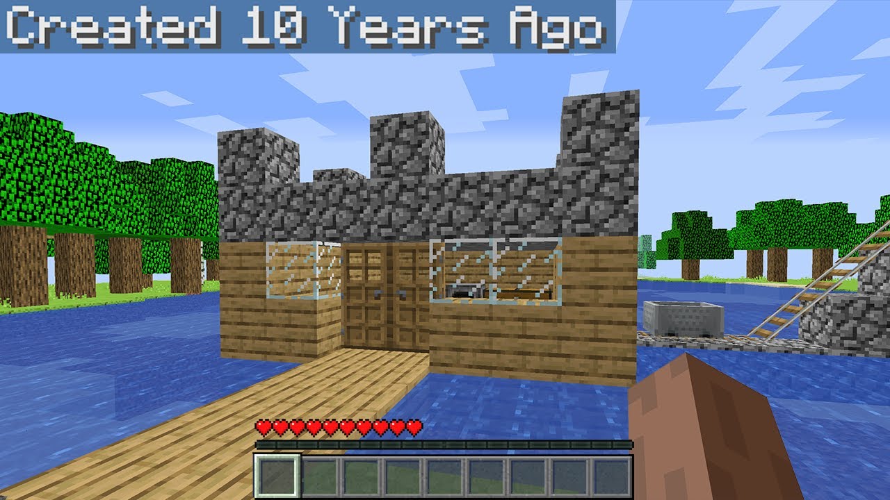 I found my Minecraft world from 10 years ago...