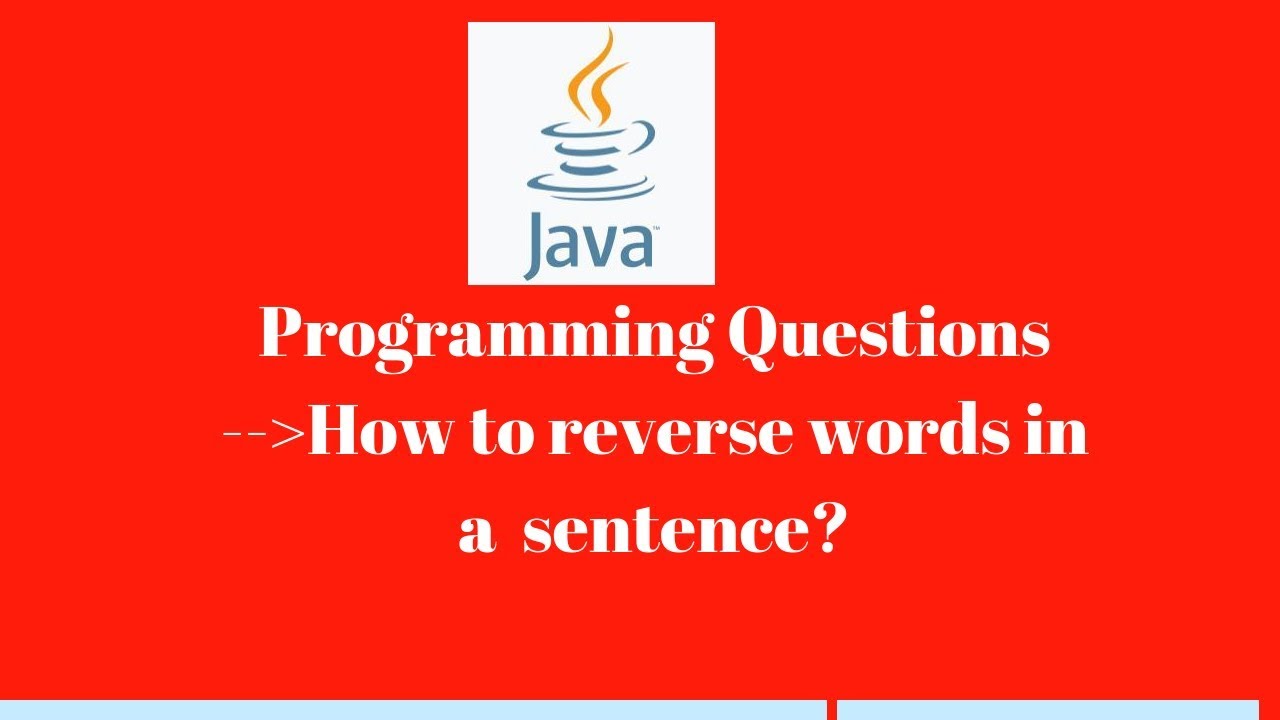 #9: Как переставить слова в предложении | Java-программы для собеседования на Selenium