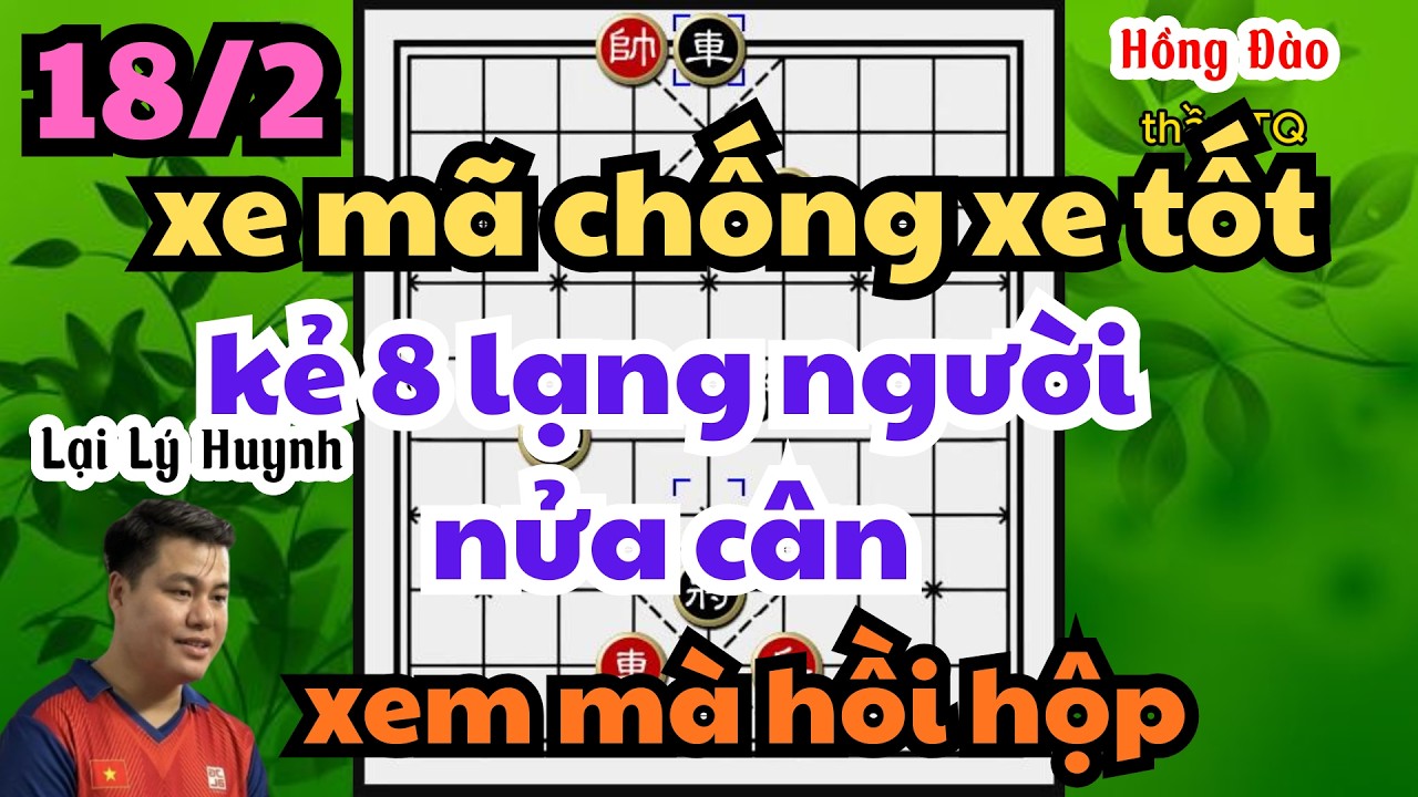 xe mã chống xe tốt kẻ 8 lạng người nửa cân xem mà hồi hộp với Lý Huynh