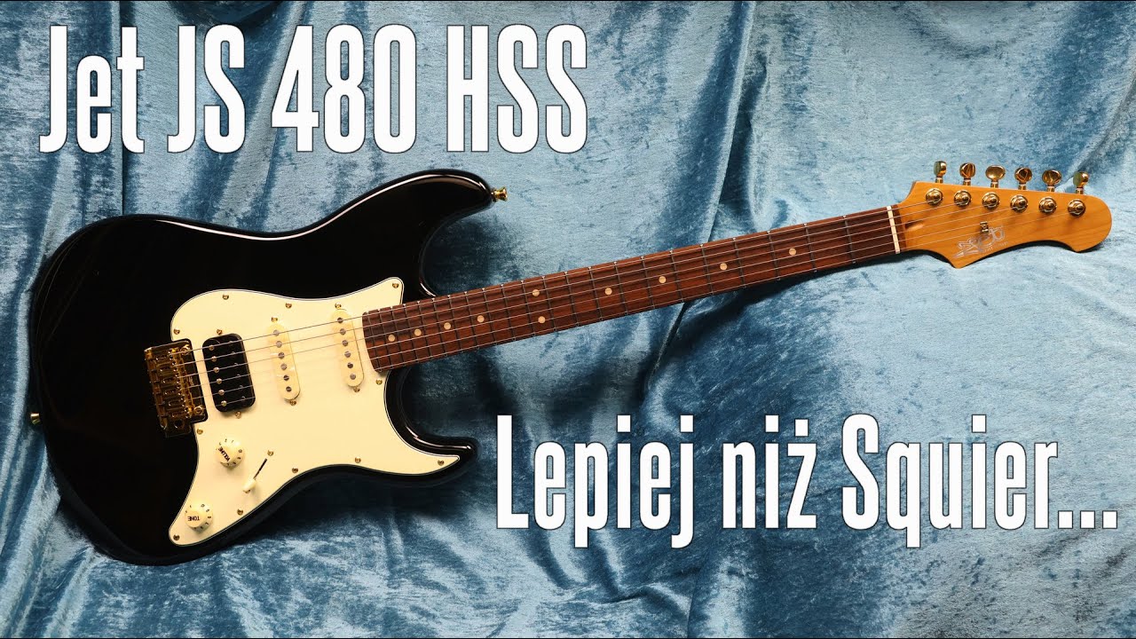 Jet JS 480 Strat HSS - jeśli nie chcesz płacić za logo na eF  - FOG