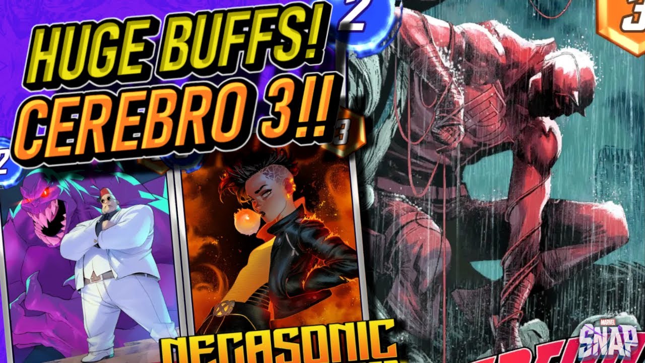 This BUFFED Cerebro Deck Is Taking Over the Meta! Play It To Dominate! Marvel Snap