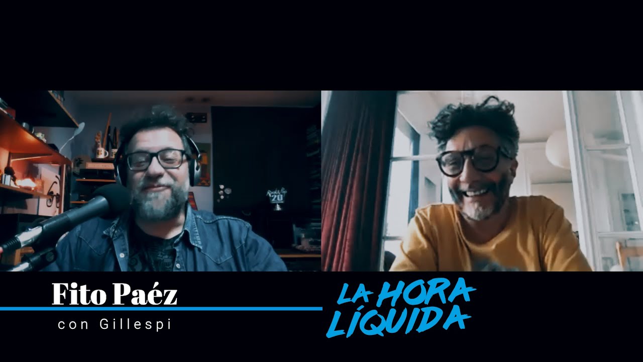 Fito Paéz con Gillespi en La Hora Líquida | 93.7 Nacional Rock