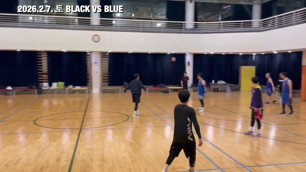 2026.2.7. 토 BLACK VS BLUE