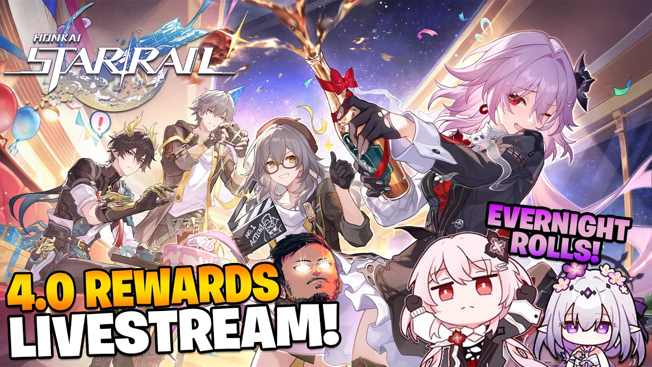 Checking out the Honkai: Star Rail 4.0 Rewards + Evernight Rolls and Endgame Modes!