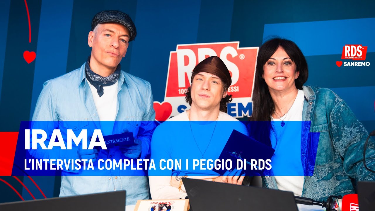 Sanremo 2025: l'intervista di corsa con Irama e i Peggio Più Peggio