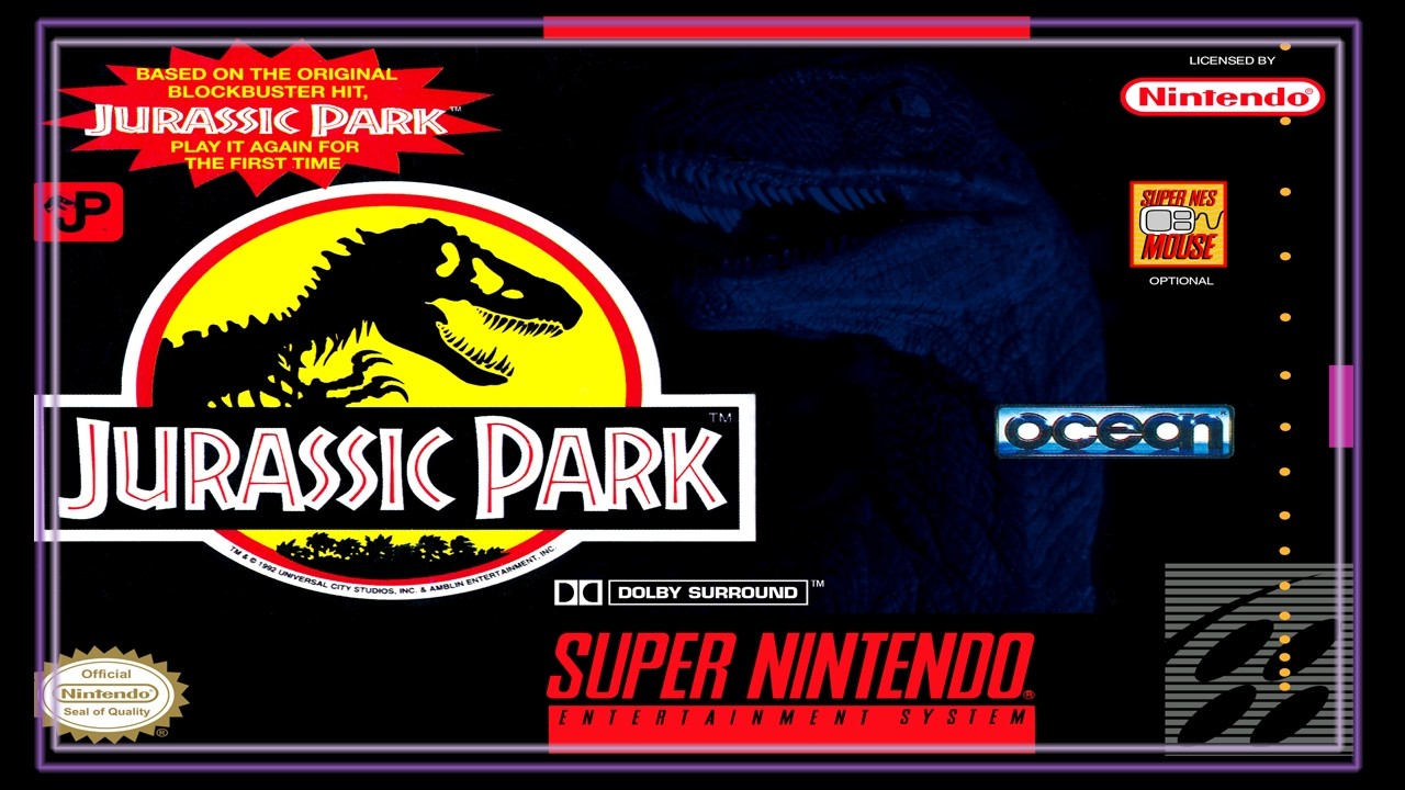 SNES Super Side Quest - Game # 555 - Jurassic Park