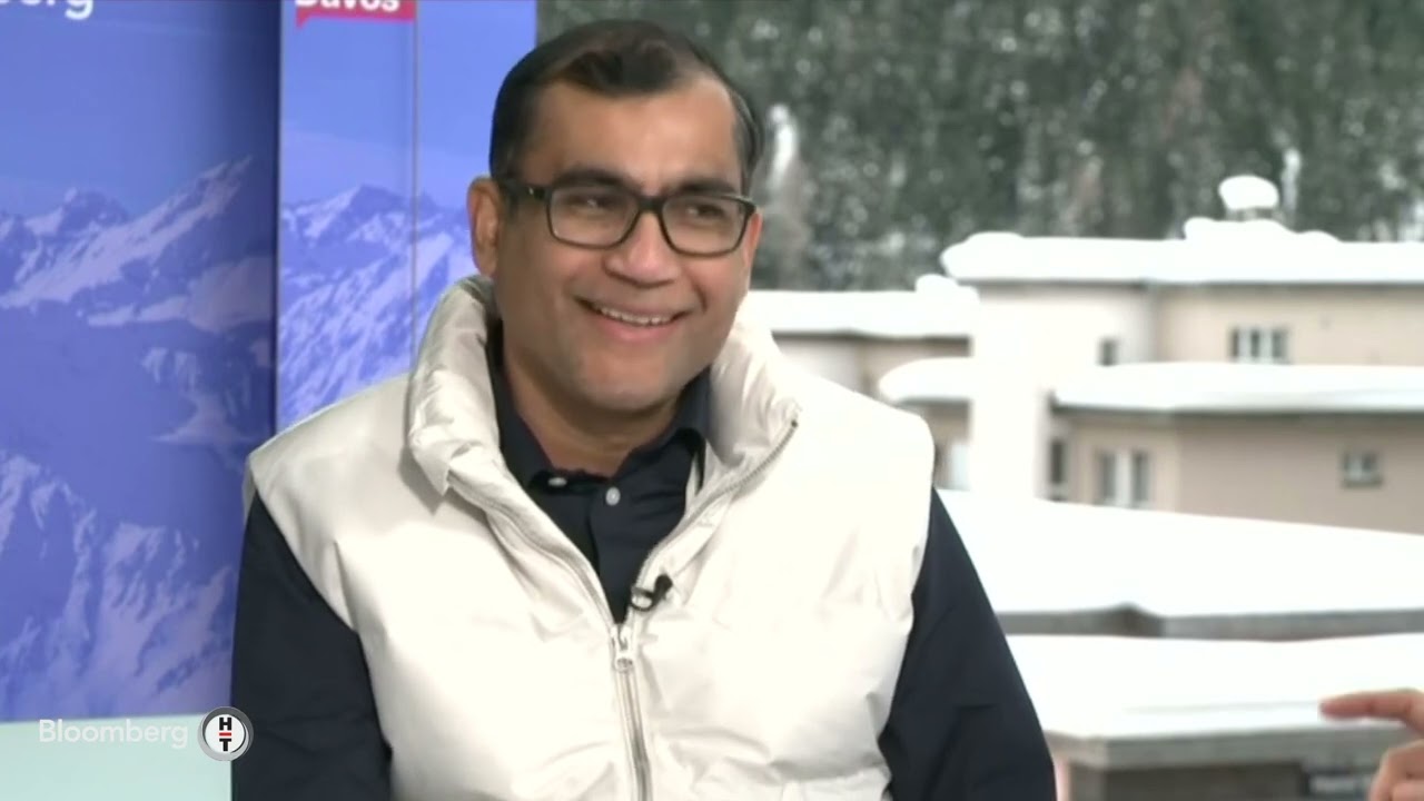 Karthik Duraisamy interviewed by Bloomberg at the World Economic Forum (Davos) Jan 17 2024