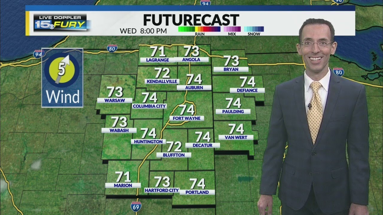 Rain/storm chances Thursday