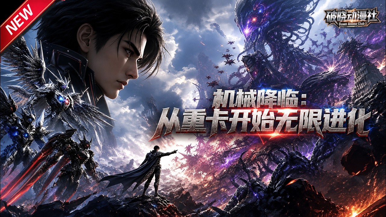 MULTISUB📢新番上线《机械降临：从重卡开始无限进化》#最新漫剧 #漫剧合集 #一口气看完 #动漫 #anime #AI漫剧 #破晓动漫社