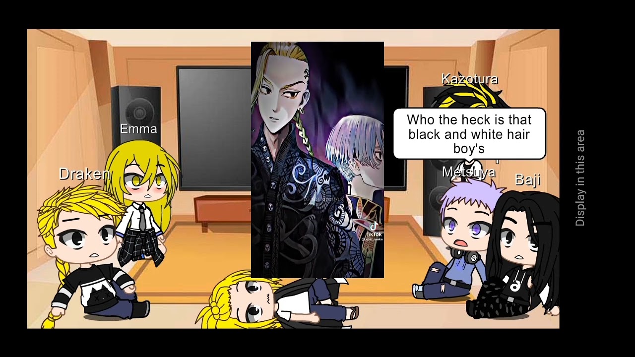 Tokyo Revengers react to Mikey, Draken and Baji#Gachaclub#Gachareact