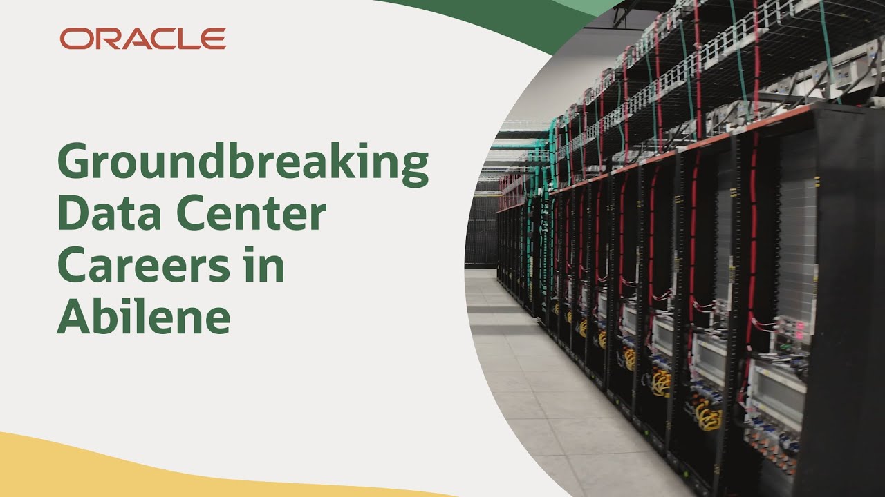 Groundbreaking data center careers in Abilene