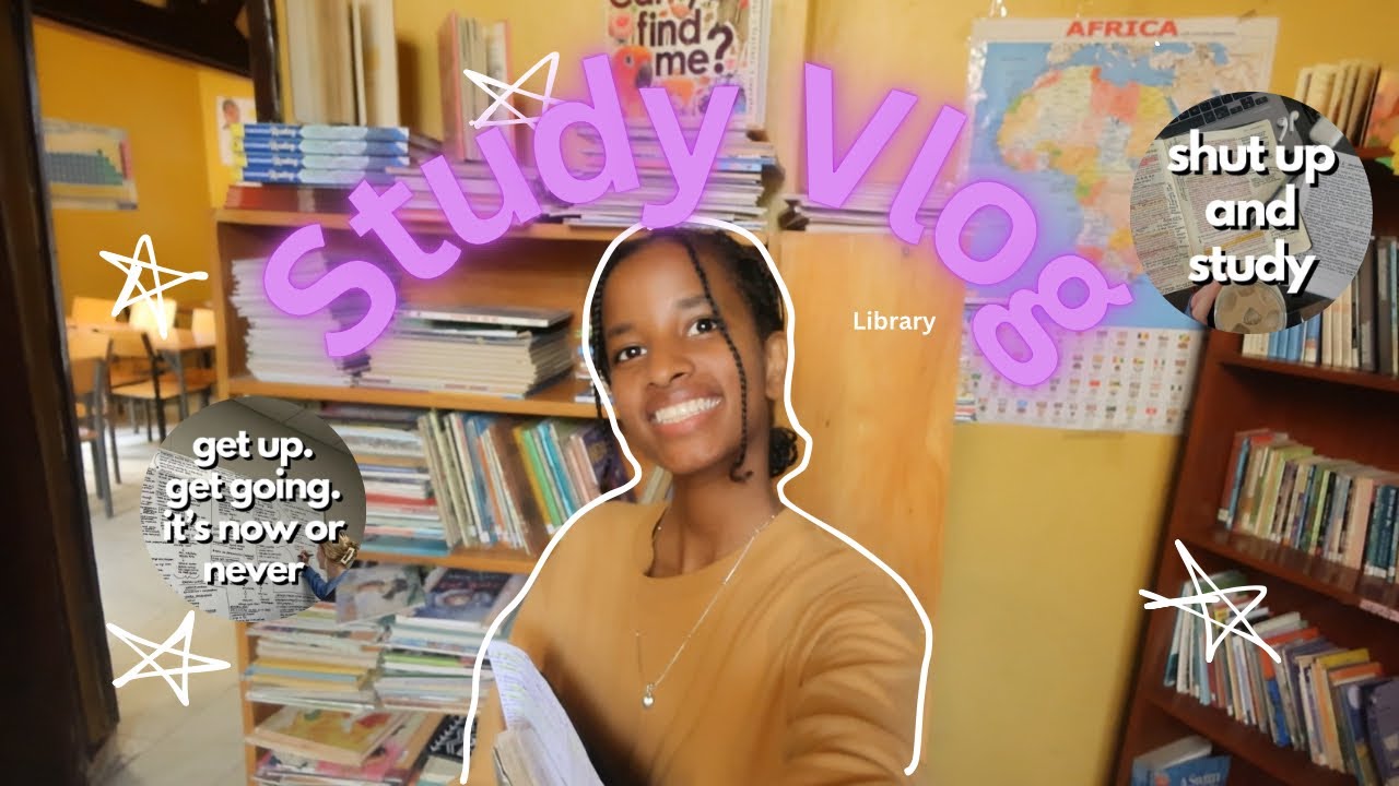 Study Vlog | Library, model exam prep 📚 📖