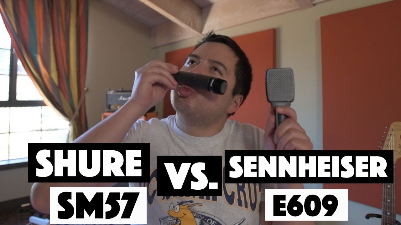 Shure SM57 vs Sennheiser e609 | GUITAR AMP MIC SHOOTOUT!