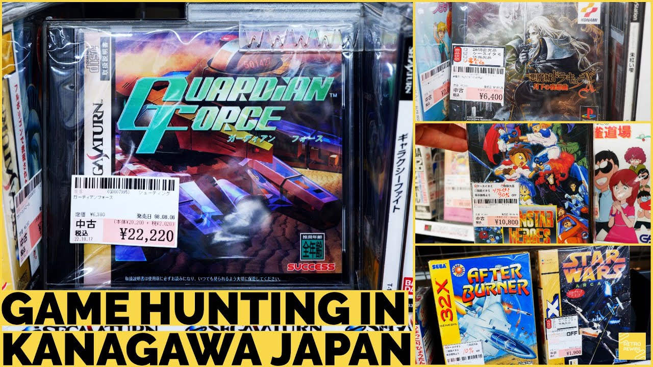 Is this retro gaming heaven?! Retro game hunting in Kanagawa Japan!