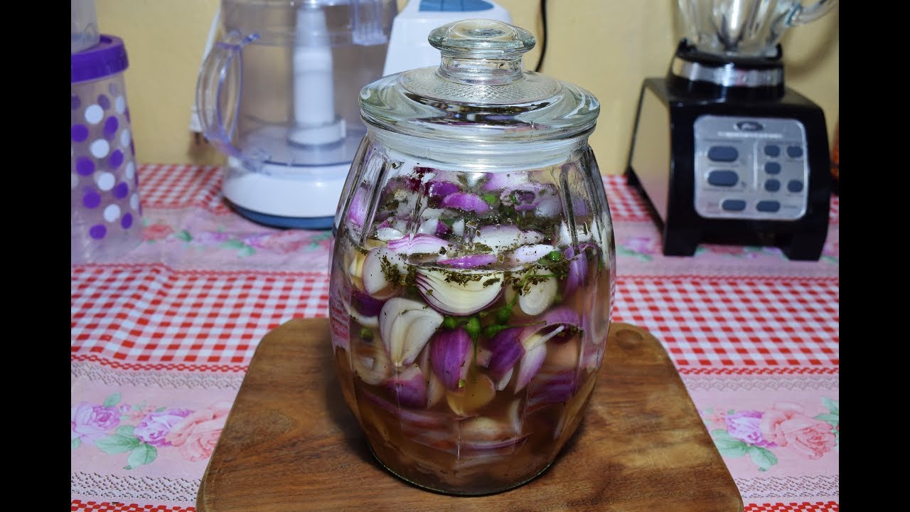 Como Hacer Cebolla Curtida con Chile Chiltepe