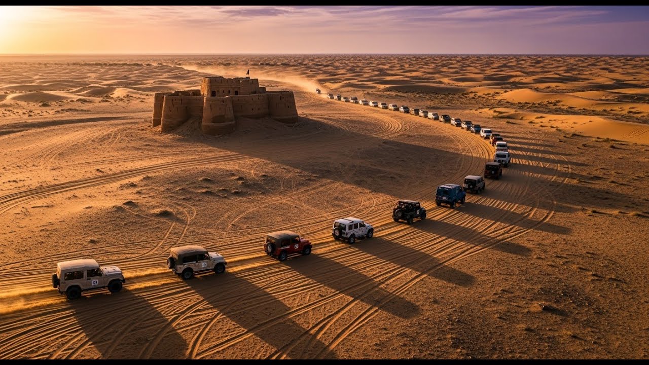 Cholistan Jeep Rally 2025: The Winning Lap! | 1st Place (Category B) | Asad Khan Shadi Khel