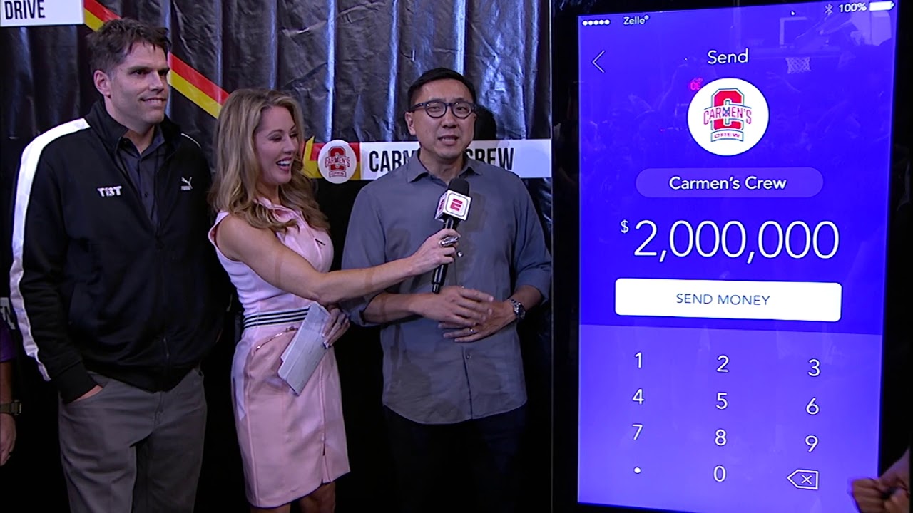 Carmen's Crew Accepts $2 Million Winnings With Zelle
