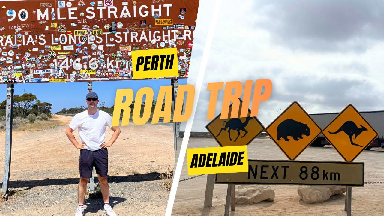Je traverse TOUTE l'Australie en van à travers le désert... pour aller travailler (3500 KM)