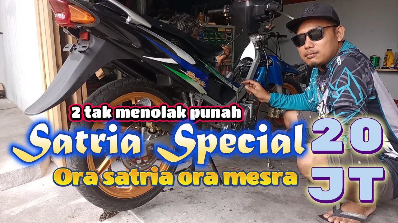 SEPEDA MOTOR TOURING SATRIA HIU 2 TAK #2takmenolakpunah #vlog