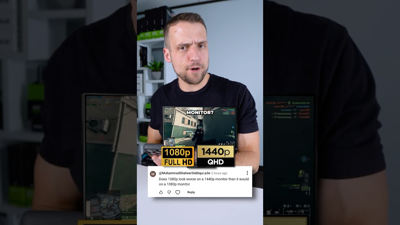 Playing 1080p Games on a 1440p Monitor 😬