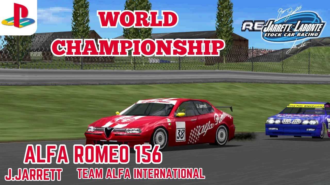 JARRETT & LABONTE STOCK CAR RACING : JASON JARRETT WORLD CHAMPIONSHIP - ALFA ROMEO 156