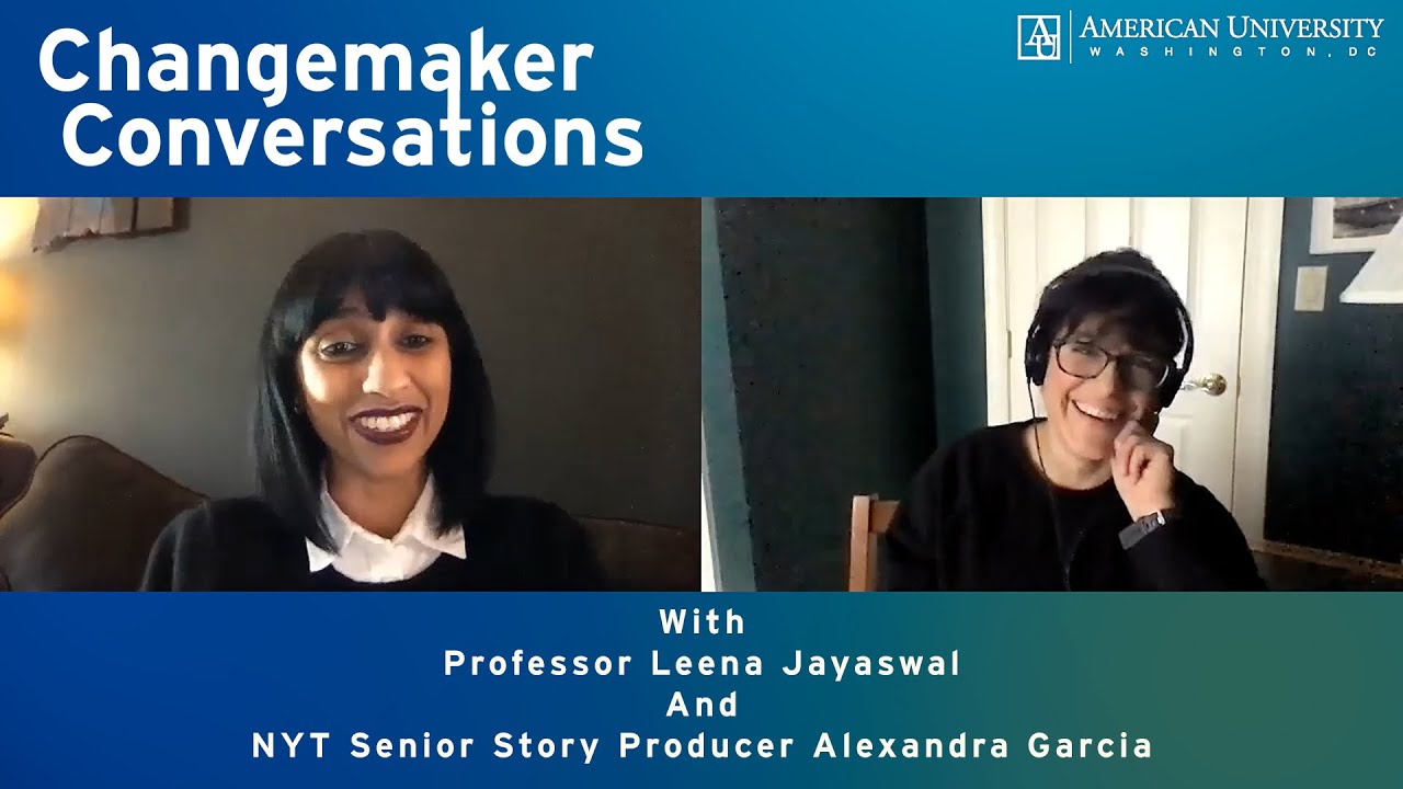 Changemaker Conversations: Using your artistic vision to tell real stories with Alexandra Garcia
